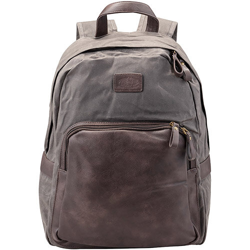 Pride and Soul Sensation 15inch Laptop Backpack Grey/Brown Ref 47301 Pride and Soul Sensation 15inch Laptop Backpack Grey/Brown Ref 47301