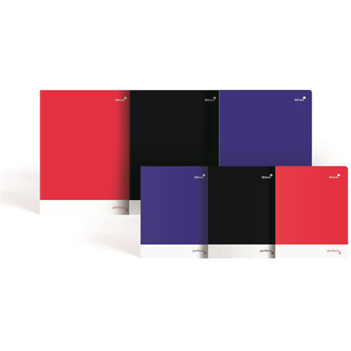 Silvine A4 Notebook Soft Velvet Cover Perforated 75gsm 160pp Assorted Pack of 6 Silvine A4 Notebook Soft Velvet Cover Perforated 75gsm 160pp Assorted Pack of 6