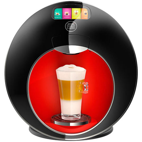 Nescafe Dolce Gusto Majesto Coffee Machine Black/Red Ref 12360980 Nescafe Dolce Gusto Majesto Coffee Machine Black/Red Ref 12360980