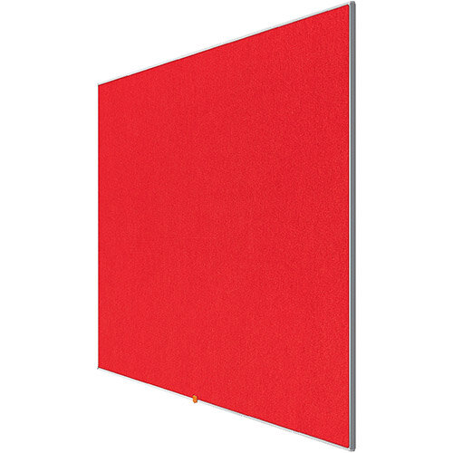 Nobo 85 inch Widescreen Felt Board 1880x1060mm Red Ref 1905313 Nobo 85 inch Widescreen Felt Board 1880x1060mm Red Ref 1905313