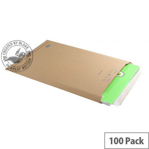 Blake Purely Packaging 353x250mm Peel and Seal Pocket Envelopes Kraft Pack of 100 Blake Purely Packaging 353x250mm Peel and Seal Pocket Envelopes Kraft Pack of 100