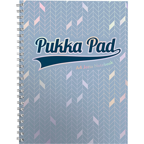 Pukka GLEE Jotta Notepad 200Pg 80gsm Wirebound A4 pls Light Blue Ref 3009GLE Pack of 3 Pukka GLEE Jotta Notepad 200Pg 80gsm Wirebound A4 pls Light Blue Ref 3009GLE Pack of 3