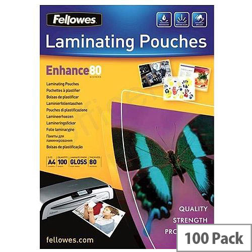 GBC Laminating Pouches 160 Micron for A4 Ref IB585036 (Pack 100) GBC Laminating Pouches 160 Micron for A4 Ref IB585036 (Pack 100)
