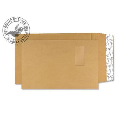 Blake Premium Avant Garde C4 140g/m2 Peel and Seal Window Pocket Envelopes Cream Manilla Pack of 100 Ref 4030989 Blake Premium Avant Garde C4 140g/m2 Peel and Seal Window Pocket Envelopes Cream Manilla Pack of 100 Ref 4030989