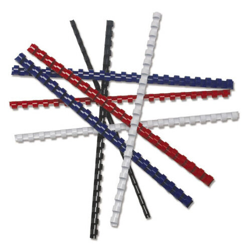 Fellowes Plastic Binding Combs 10mm Capacity 41-55 80gsm Sheets Blue Ref 5345906 Pack of 100 Fellowes Plastic Binding Combs 10mm Capacity 41-55 80gsm Sheets Blue Ref 5345906 Pack of 100