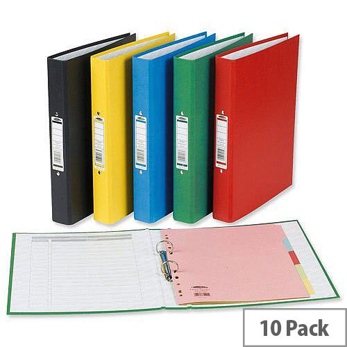 Concord Classic Ring Binder A4 Assorted O-Ring Capacity 25mm Pack 10