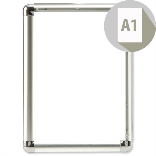 Display Frame Aluminium Front-loading with Fixings A1 Promote-It Photo Album Company Display Frame Aluminium Front-loading with Fixings A1 Promote-It Photo Album Company