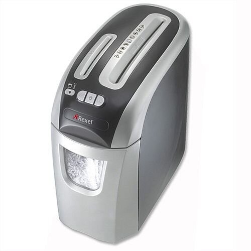 Rexel Prostyle Plus Black/Silver Cross-Cut Shredder 20 Litre 2102563 Rexel Prostyle Plus Black/Silver Cross-Cut Shredder 20 Litre 2102563