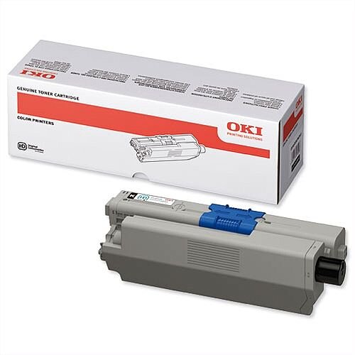 OKI 44469803 Black Standard Yield Toner Cartridge - outstanding print quality and reliability from your OKI laser printer - for C300 and C500 series along With MC300 and MC500 series