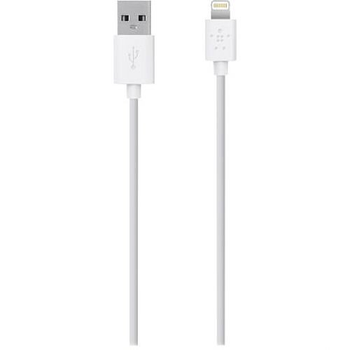 Belkin Charge &Sync Cable Lightning / Standard USB 2.0 A-Type Male-Male 3m White Belkin Charge &Sync Cable Lightning / Standard USB 2.0 A-Type Male-Male 3m White