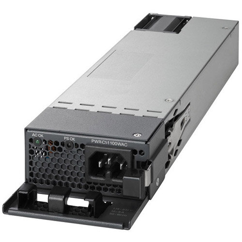 Cisco - Power supply - hot-plug / redundant (plug-in module) - AC 115-240 V - 1100 Watt - for Catalyst 3850-48F-E, 3850-48F-L, 3850-48F-S Cisco - Power supply - hot-plug / redundant (plug-in module) - AC 115-240 V - 1100 Watt - for Catalyst 3850-48F-E, 3850-48F-L, 3850-48F-S
