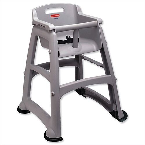 Rubbermaid Sturdy High Chair for Infants Durable Plastic with Feet