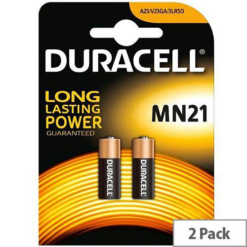 Duracell MN21 Battery Alkaline for Camera Calculator or Pager 12V (Pack of 2) Duracell MN21 Battery Alkaline for Camera Calculator or Pager 12V (Pack of 2)
