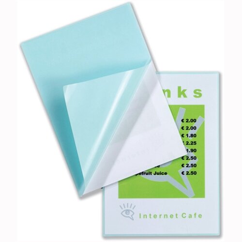 GBC A4 Self Adhesive Laminating Pouches Matt - 150 Micron Pack 25 GBC A4 Self Adhesive Laminating Pouches Matt - 150 Micron Pack 25