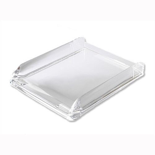 Rexel Nimbus Clear Self Stacking Letter Tray Acrylic 2101504 Rexel Nimbus Clear Self Stacking Letter Tray Acrylic 2101504