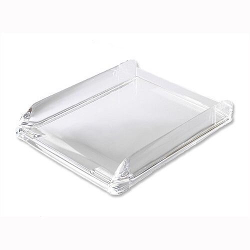 Rexel Nimbus Clear Self Stacking Letter Tray Acrylic 2101504