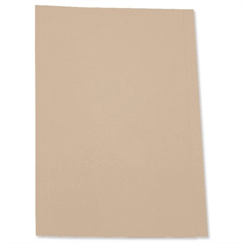 Foolscap Square Cut Folder Recycled Pre-punched Buff Pack 100 5 Star Foolscap Square Cut Folder Recycled Pre-punched Buff Pack 100 5 Star