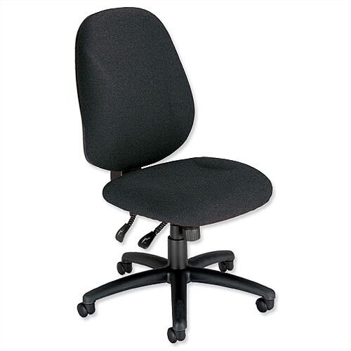 Trexus Intro Maxi Asynchronous High Back Office Chair Charcoal