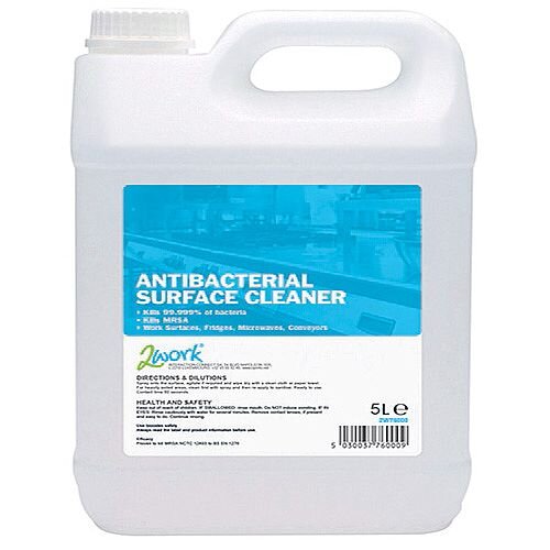 2Work Antibacterial Surface Cleaner 5 Litre 242