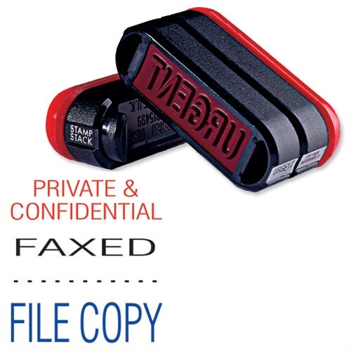 Trodat 3 in 1 Stacked Stamp Private &Confidential - Faxed - File 11162 Trodat 3 in 1 Stacked Stamp Private &Confidential - Faxed - File 11162