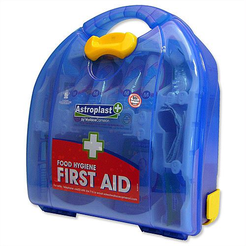 Wallace Cameron BS8599-1 Small First Aid Kit Food Hygiene Up to 10 Person Wallace Cameron BS8599-1 Small First Aid Kit Food Hygiene Up to 10 Person