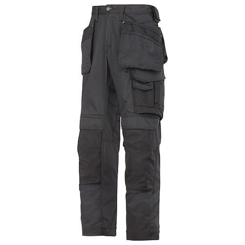 Snickers 3211 Craftsmen CoolTwill Work Trousers with Holster Pockets Black Waist 35" Inside leg 35" WW1 Snickers 3211 Craftsmen CoolTwill Work Trousers with Holster Pockets Black Waist 35" Inside leg 35" WW1