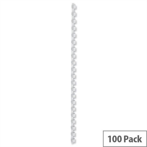 Binding Combs Plastic 21 Ring 55 Sheets A4 8mm White Pack 100 5 Star Binding Combs Plastic 21 Ring 55 Sheets A4 8mm White Pack 100 5 Star