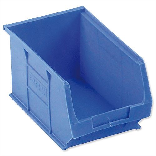 TC3 Container Bin Heavy Duty 4.6L W240xD150xH132mm Blue Pack 10 TC3 Container Bin Heavy Duty 4.6L W240xD150xH132mm Blue Pack 10