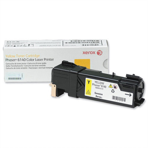 Xerox Laser Toner Cartridge Page Life 2000 Yellow Ref 106R01479