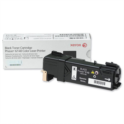 Xerox Laser Toner Cartridge Page Life 2600 Black Ref 106R01480