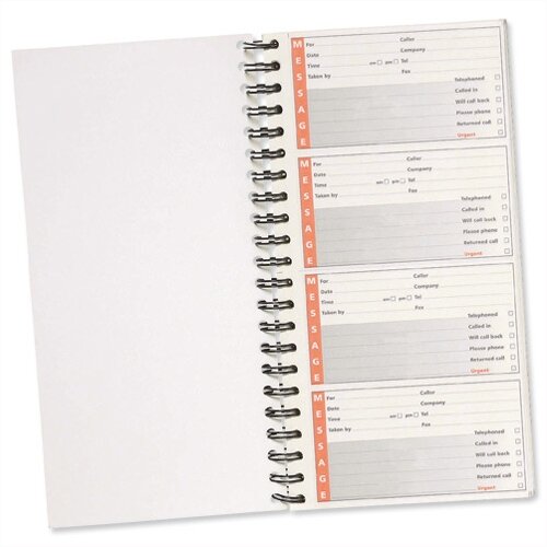 Telephone Message Book Wirebound Duplicate 320 Notes 80 Pages 5 Star Telephone Message Book Wirebound Duplicate 320 Notes 80 Pages 5 Star