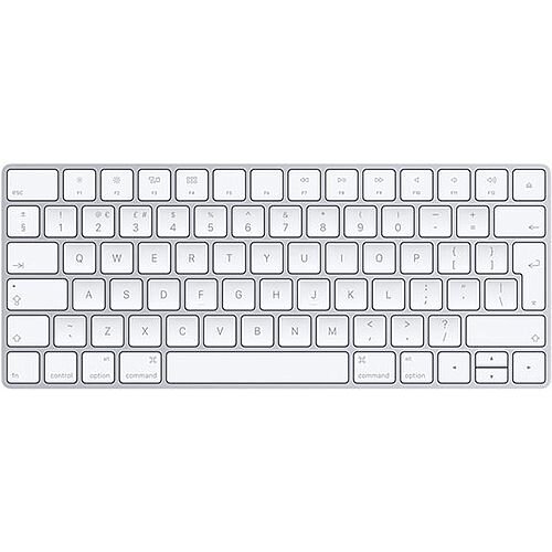 Apple Magic Wireless Bluetooth Qwerty Keyboard - Lightning Cable, Long Battery Life, Immediate Mac Connection, Enhanced Keyboard Stability (MLA22B/A) Apple Magic Wireless Bluetooth Qwerty Keyboard - Lightning Cable, Long Battery Life, Immediate Mac Connection, Enhanced Keyboard Stability (MLA22B/A)