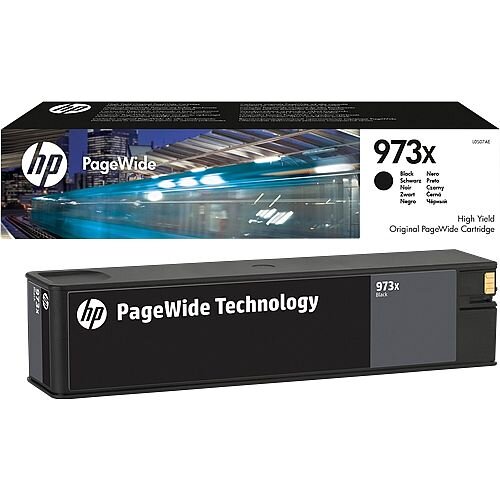 HP 973X (L0S07AE) Black High Capacity PageWide Ink Cartridge HP 973X (L0S07AE) Black High Capacity PageWide Ink Cartridge