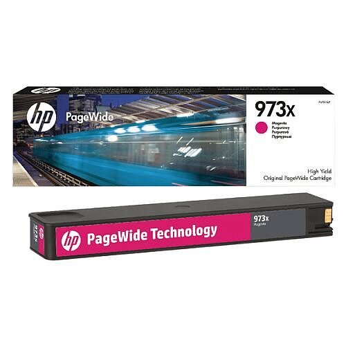 HP 973X Magenta High Capacity PageWide Ink Cartridge F6T82AE