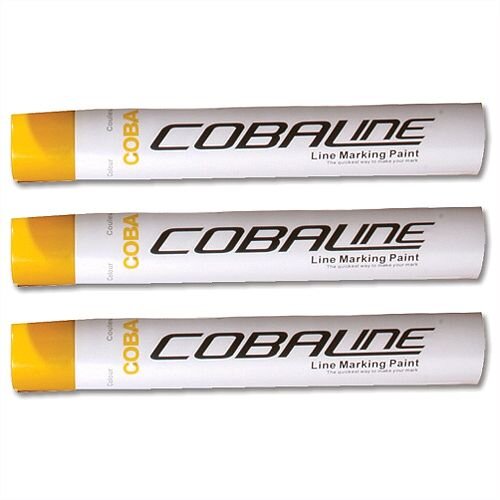 Cobaline Marking Spray CFC-free Fast-dry 750ml Yellow Pack 6 Cobaline Marking Spray CFC-free Fast-dry 750ml Yellow Pack 6