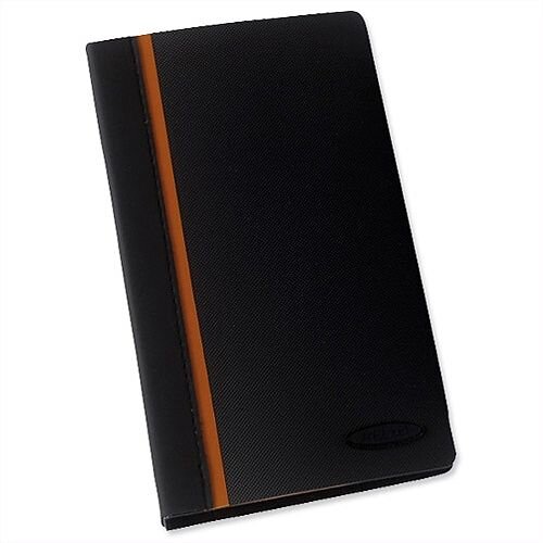 Rexel Business Card Book Professional Ring Binder with A-X Index Capacity 128 Cards Ref 2101131 378258 Rexel Business Card Book Professional Ring Binder with A-X Index Capacity 128 Cards Ref 2101131 378258