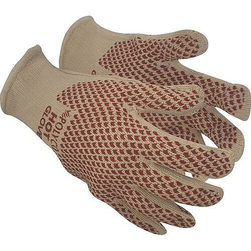 Polyco Hot Gloves 250C Heat Resist Nitrilegrip Doublelayered Size 9