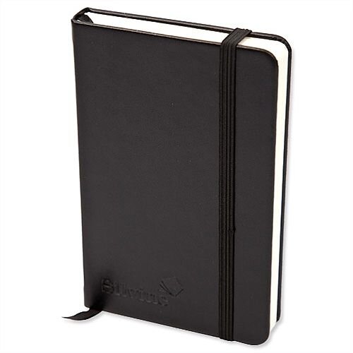 Silvine Executive Soft Feel A4 Notebook Ruled 160 Pages Black Silvine Executive Soft Feel A4 Notebook Ruled 160 Pages Black