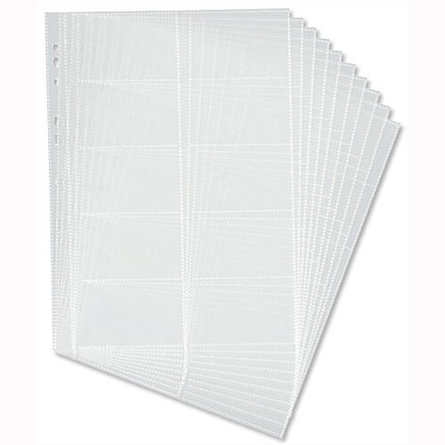 Durable Visifix Refill Set for A4 Business Card Album Capacity 200 57x90mm Cards 2388/36 Durable Visifix Refill Set for A4 Business Card Album Capacity 200 57x90mm Cards 2388/36