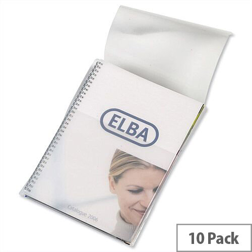 Elba Expanding Punched Pocket A4 Clear with Flap 180 Micron Elba Expanding Punched Pocket A4 Clear with Flap 180 Micron