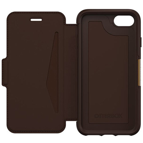 OtterBox Strada Series Folio Apple iPhone 7/8 - Limited Edition - Flip Cover for Mobile Phone - Colour: Espresso