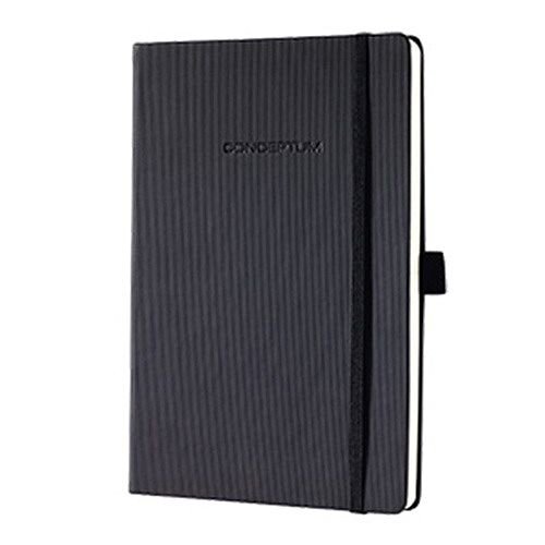Sigel A5 Conceptum Notebook Padded Cover Ruled 194pp 80gsm Black Ref CO122 Sigel A5 Conceptum Notebook Padded Cover Ruled 194pp 80gsm Black Ref CO122