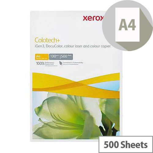 Xerox A4 Colotech Plus 100gsm White Premium Copier Paper 500 Sheets