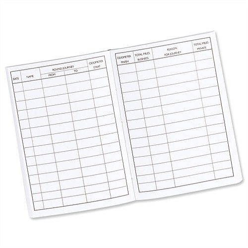 vehicle mileage log book