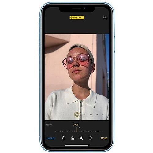 Apple iPhone Xr Smartphone Blue, Dual-SIM Nano, 4G LTE Advanced, 128 GB Storage, 1 Day Talk Time Battery, 6.1" Display (1792x828) Camera 12 MP (7 MP Front), Bluetooth 5 Apple iPhone Xr Smartphone Blue, Dual-SIM Nano, 4G LTE Advanced, 128 GB Storage, 1 Day Talk Time Battery, 6.1" Display (1792x828) Camera 12 MP (7 MP Front), Bluetooth 5