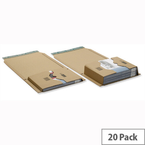 Ambassador Mailing Boxes 300x215x90mm Brown Pack of 20