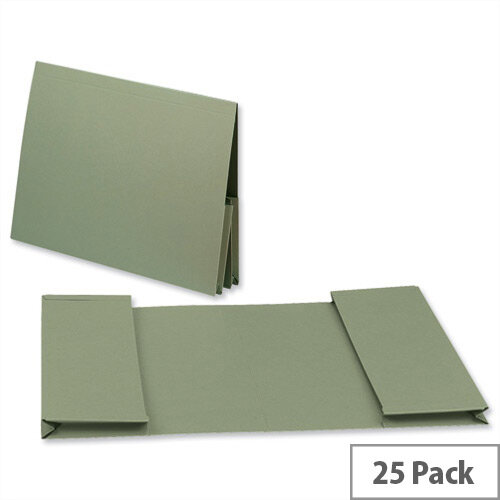 Guildhall Legal Wallet Double Pocket Manilla 2x35mm Foolscap Green Pack of 25 Guildhall Legal Wallet Double Pocket Manilla 2x35mm Foolscap Green Pack of 25