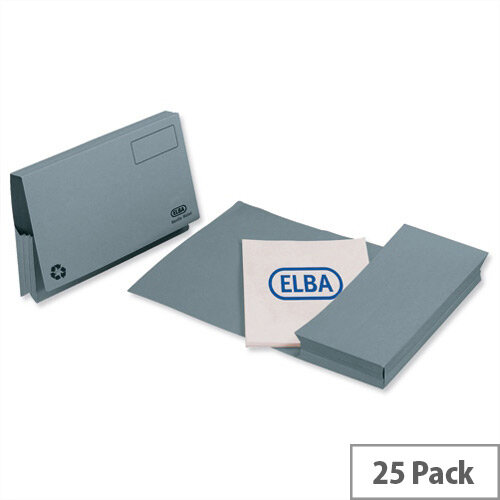Elba Probate Wallets Manilla 315gsm Full Flap Foolscap Blue Pack of 25 100090048 Elba Probate Wallets Manilla 315gsm Full Flap Foolscap Blue Pack of 25 100090048