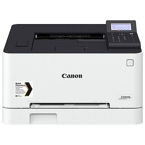 Canon i-SENSYS LBP623Cdw - Printer - colour - Duplex - laser - A4/Legal - 1200 x 1200 dpi - up to 21 ppm (mono) / up to 21 ppm (colour) - capacity: 250 sheets - USB 2.0, Gigabit LAN, Wi-Fi(n), USB host