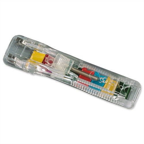 Rapesco Supaclip ''40'' Multicoloured Clips with Dispenser (Pack of 25) Rapesco Supaclip ''40'' Multicoloured Clips with Dispenser (Pack of 25)